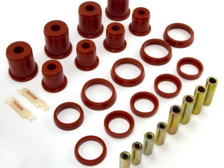 Rugged Ridge Control Arm Bushing Kit Front Red 97-06TJ 18362.03 Fashion