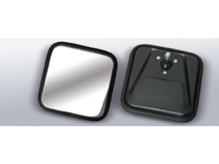 Rugged Ridge 55-86 Jeep CJ Black CJ-Style Convex Mirror Head Discount