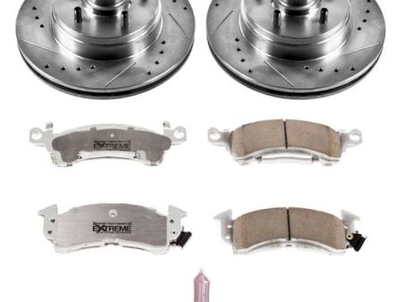 Power Stop 91-96 Buick Roadmaster Front Z26 Street Warrior Brake Kit Fashion