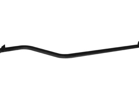 Rampage 1966-1977 Ford Bronco Windshield Channel - Black For Discount