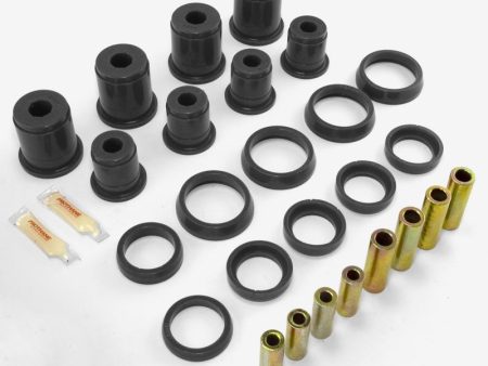 Rugged Ridge Control Arm Bushing Kit Front Black 97-06TJ For Cheap