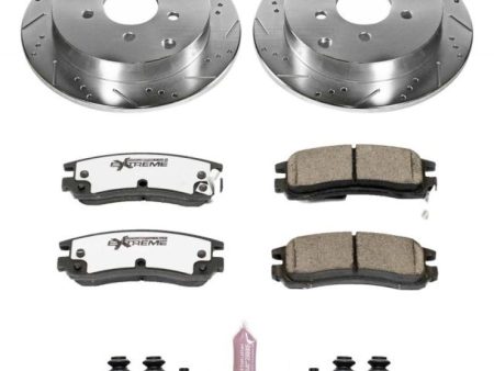 Power Stop 02-07 Buick Rendezvous Rear Z26 Street Warrior Brake Kit For Cheap