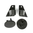 Rugged Ridge 07-18 Jeep Wrangler JK Textured Black Mirror Relocation Brackets Hot on Sale