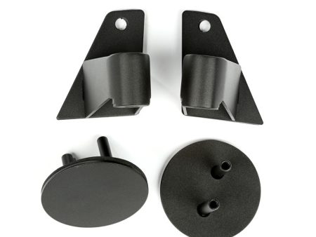 Rugged Ridge 07-18 Jeep Wrangler JK Textured Black Mirror Relocation Brackets Hot on Sale