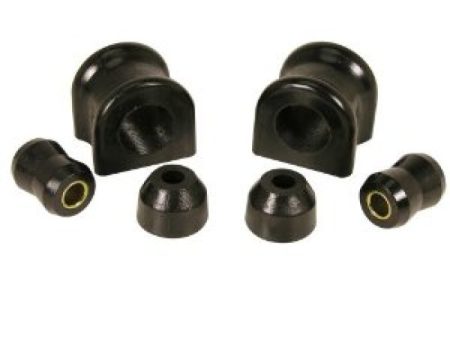 Rugged Ridge Front Swaybar Bushing Kit Black 30.5mm 97-06 Jeep Wrangler Fashion