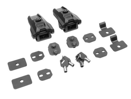 Rugged Ridge Locking Hood Catch Kit 07-18 Jeep Wrangler JKU   18-22 Wrangler JL on Sale