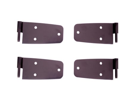 Rugged Ridge 76-86 Jeep CJ Black Door Hinge Kit on Sale