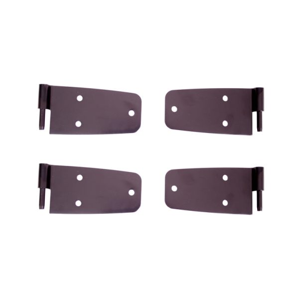 Rugged Ridge 76-86 Jeep CJ Black Door Hinge Kit on Sale