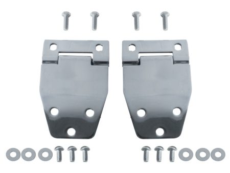 Rugged Ridge 76-86 Jeep CJ Stainless Steel Hardtop Liftgate Hinge Kit Hot on Sale