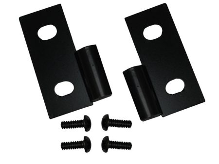 Rugged Ridge 76-06 Jeep CJ   Jeep Wrangler Black Lower Door Hinge Brackets Online Sale