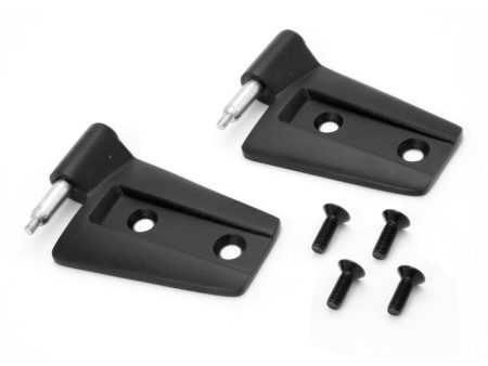 Rugged Ridge 07-18 Jeep Wrangler JK Black Left Door Hinge Set Cheap