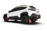 Rally Armor - 2024 Subaru Crosstrek (Wilderness Only) Red UR Mud Flap W Black Logo - No Drilling Req Discount