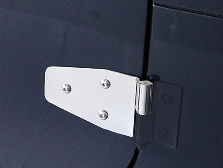 Rugged Ridge 87-06 Jeep Wrangler Stainless Steel Door Hinge Set Cheap