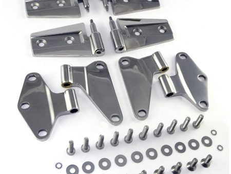 Rugged Ridge 07-18 Jeep Wrangler JK Stainless Steel Door Hinge Kit Online Hot Sale