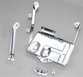 Rugged Ridge 76-86 Jeep CJ Stainless Steel Battery Tray Kit Sale