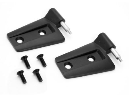 Rugged Ridge 07-18 Jeep Wrangler JK Black Right Door Hinge Set Fashion