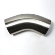 Stainless Bros 2.13in SS304 45 Deg Mandrel Bend Elbow - 1.5D Radius 16GA .065in Wall (Leg) Cheap