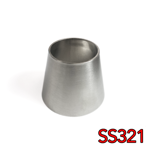 Stainless Bros 1.5in to 2in SS321 Transition Reducer 1.1875in Overall Length - 16GA .065in Wall Sale