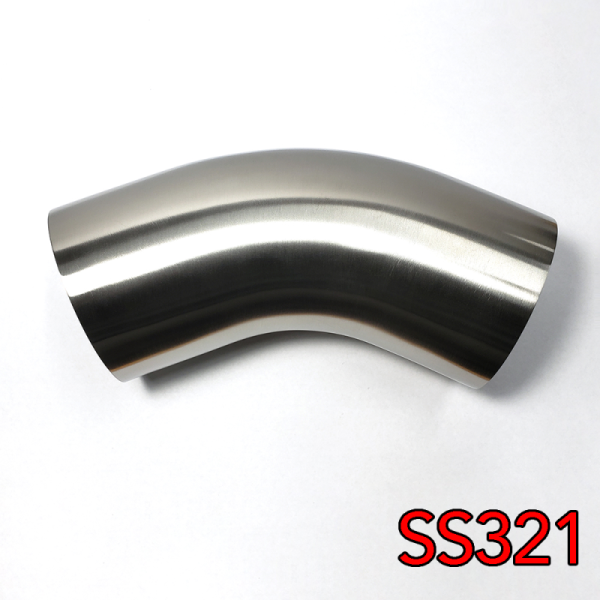 Stainless Bros 4in SS321 45 Deg Mandrel Bend Elbow - 1.5D Radius 16GA .065in Wall (Leg) Online