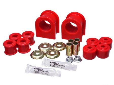 Energy Suspension 99-11 Ford F53 Motorhome Red 35mm Rear Sway Bar Bushing Set on Sale