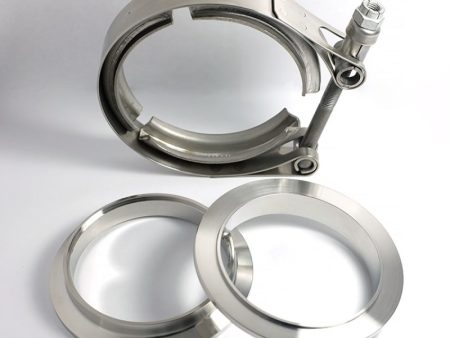 Stainless Bros 1.75in 304SS V-Band Assembly - 2 Flanges 1 Clamp Online