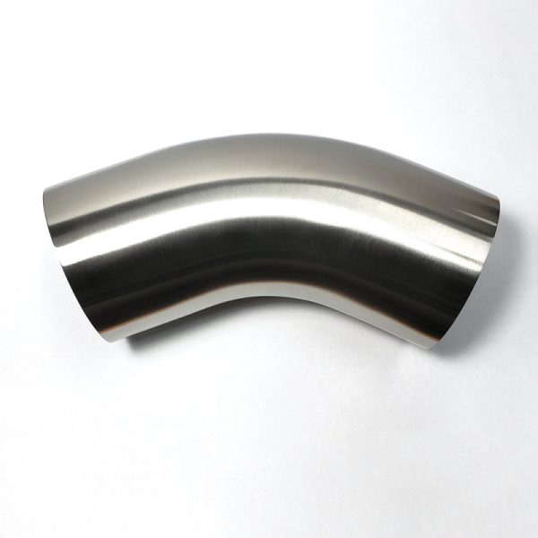 Stainless Bros 2.75in SS304 45 Deg Mandrel Bend Elbow - 1.5D Radius 16GA .065in Wall (Leg) Fashion