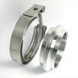 Stainless Bros 4.0in 304SS V-Band Assembly - 2 Flanges 1 Clamp Online now