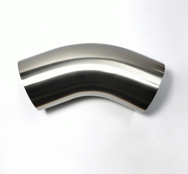 Stainless Bros 304SS 5in Diameter 1D Radius 45 Degree Bend Elbow Mandrel Bend Fashion