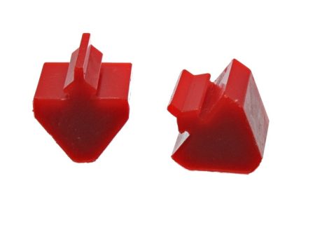 Energy Suspension Gm Style Pull Thru Bump Stop - Red on Sale