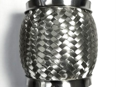 Stainless Bros 4in Overall Length 2.25in Stainless Steel Flex Bellow Supply