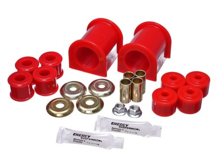 Energy Suspension 89-11 Ford F53 Class A Motorhome 1-1 2in Front Sway Bar Bushings - Red For Sale