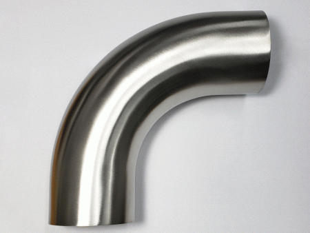 Stainless Bros 1.88in Diameter 1.5D   2.82in CLR 16GA 90 Degree Mandrel Bend w  Leg Online now