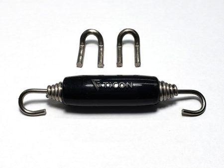 Stainless Bros Spring Tab Kit - Single SS304 (1 Spring 2 Hook and 1 Black Silicone Sleeve) For Cheap