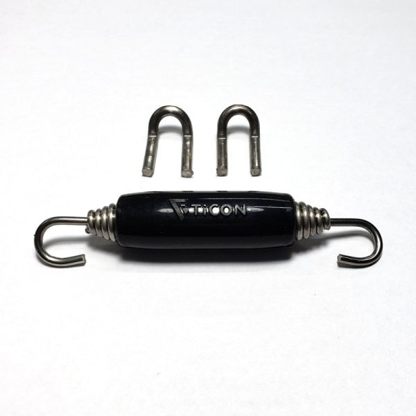 Stainless Bros Spring Tab Kit - Single SS304 (1 Spring 2 Hook and 1 Black Silicone Sleeve) For Cheap